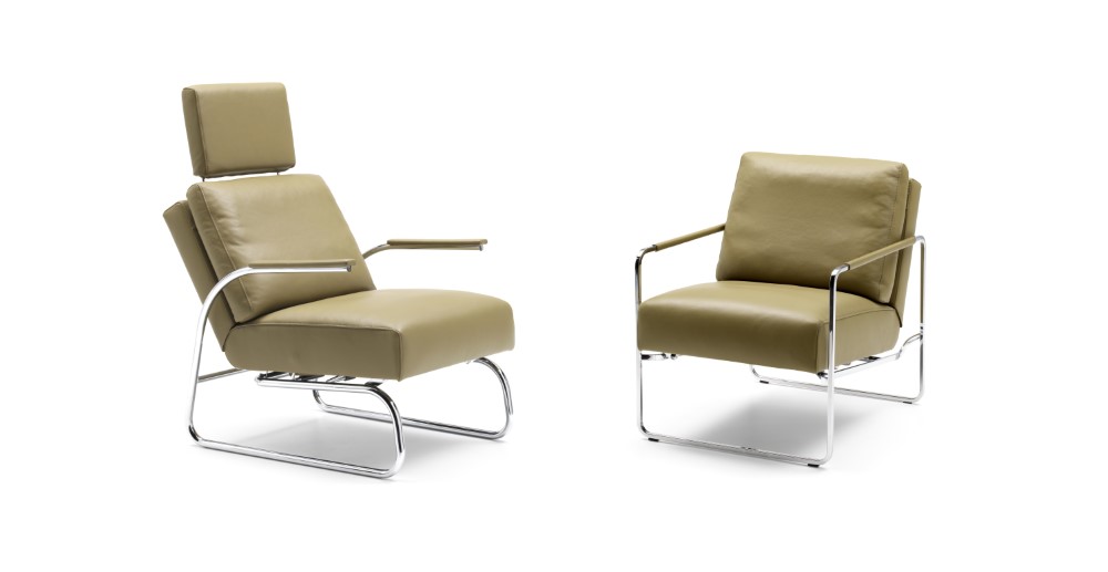Productafbeelding van FSM fauteuil + voetenbank Gabo