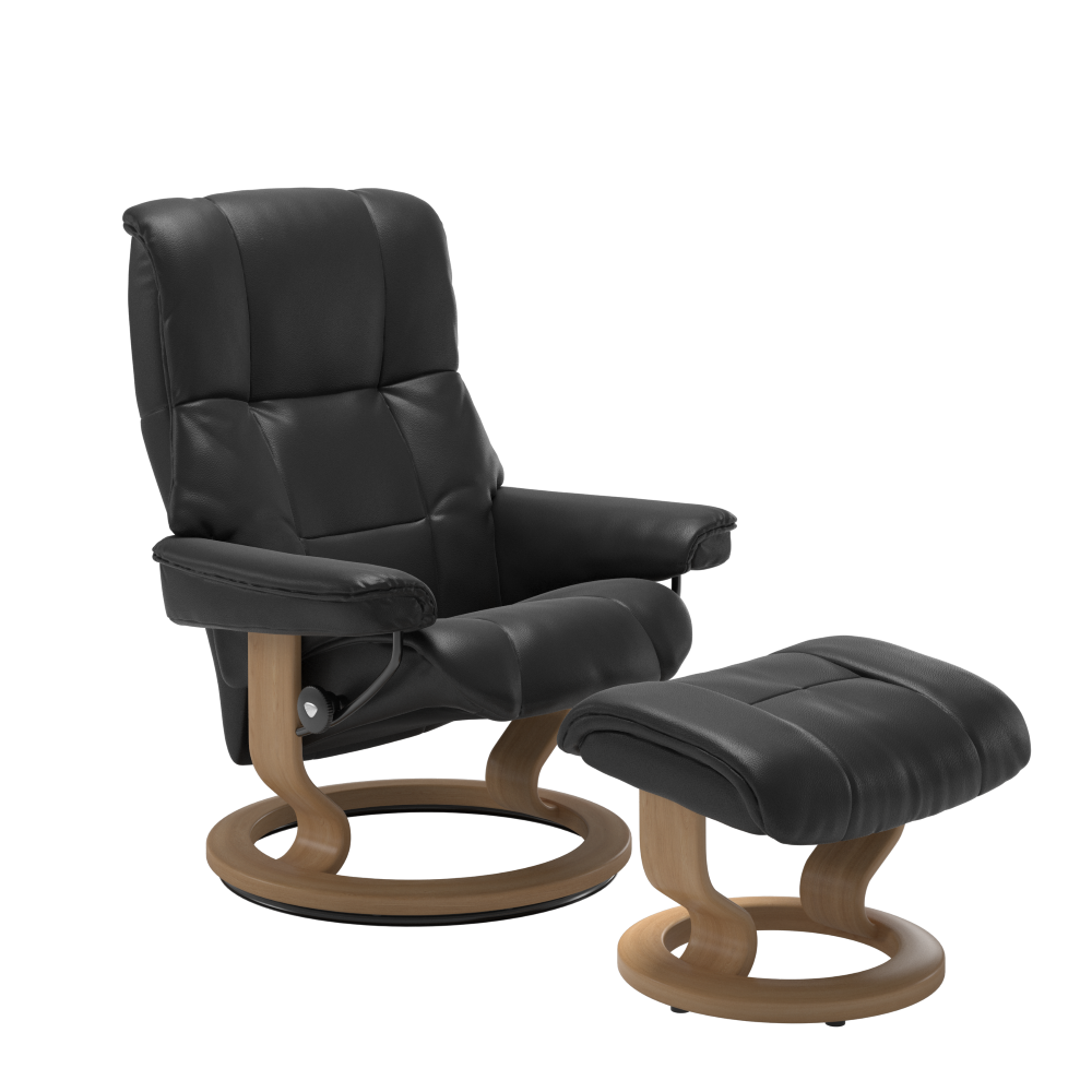 Productafbeelding van Stressless fauteuil + hocker Mayfair Classic M