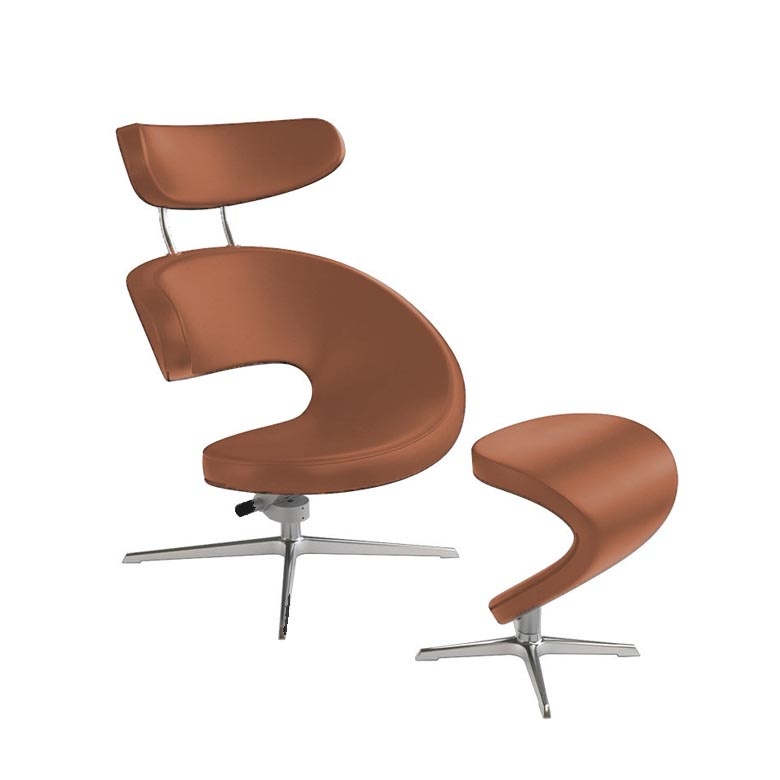 Productafbeelding van Varier fauteuil+hocker Peel